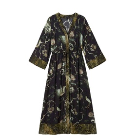 Diana Printed Wrap Dress