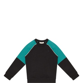 Monogram Logo Colourblock Sweatshirt