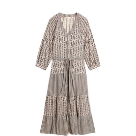 Clementine Printed Flared Dress
