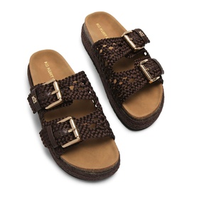 Raquel Woven Flatform Sandals