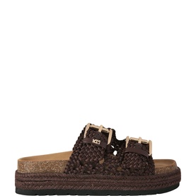 Raquel Woven Flatform Sandals