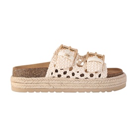 Raquel Woven Flatform Sandals
