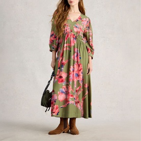 Lucy Floral Flared Dress