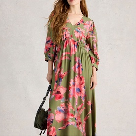 Lucy Floral Flared Dress