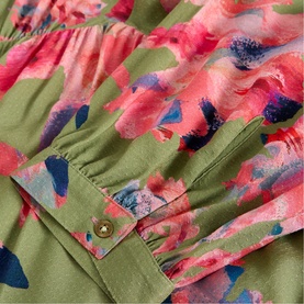 Lucy Floral Flared Dress