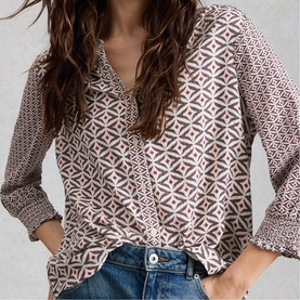 May Printed Blouse