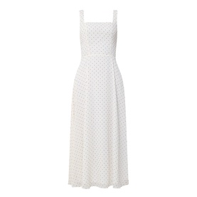 Dotted Flared Dress