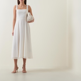 Dotted Flared Dress