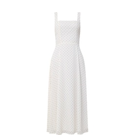 Dotted Flared Dress