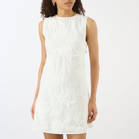 Flower Mini Flared Dress&nbsp;