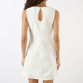 Flower Mini Flared Dress&nbsp;
