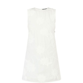 Flower Mini Flared Dress&nbsp;