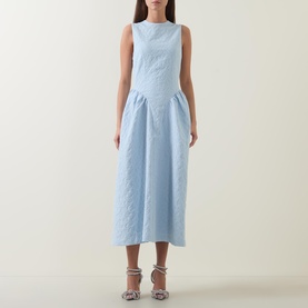 Jacquard Floral Dress