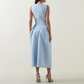 Jacquard Floral Dress