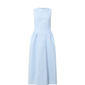 Jacquard Floral Dress