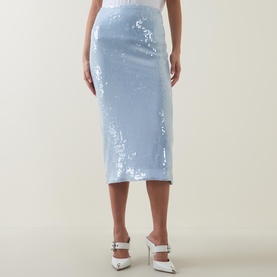 Sequin Pencil Skirt