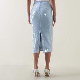 Sequin Pencil Skirt