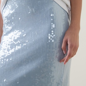 Sequin Pencil Skirt