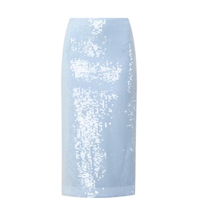 Sequin Pencil Skirt