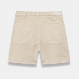 Pleated Chino Shorts