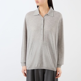 Tala Knitted Polo Sweater
