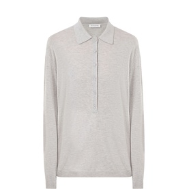 Tala Knitted Polo Sweater