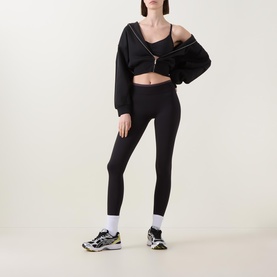 Sculpt Seamless Ruched Cross Back Sports Bra