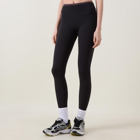 DayFlex Contrast Panel High-Waisted Leggings