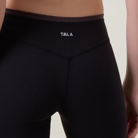 DayFlex Contrast Panel High-Waisted Leggings