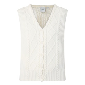 Tatyana Cable-Knit Vest