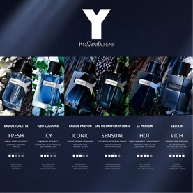 Y Iced Cologne Eau de Toilette Intense