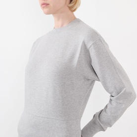 Cinch Hem Sweatshirt