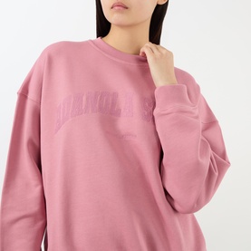 Graphic Logo Oversized Sweatshirt