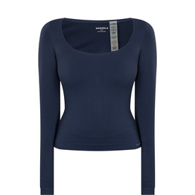 Seamless Logo Long-Sleeved Top