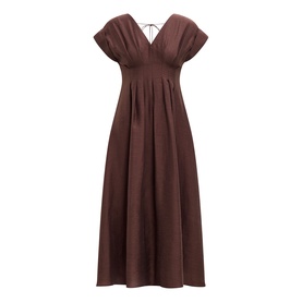 Alessandra Petite Tucked Dress
