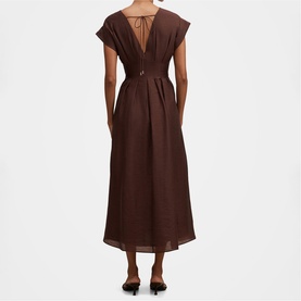Alessandra Petite Tucked Dress