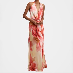 Becca Petite Floral Gown