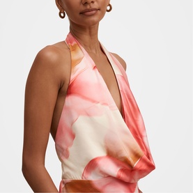 Becca Petite Floral Gown