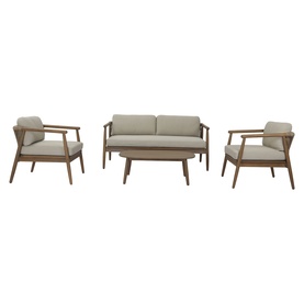 Lainey Garden Lounge Set Mystic Brown