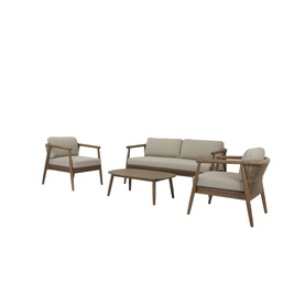 Lainey Garden Lounge Set Mystic Brown