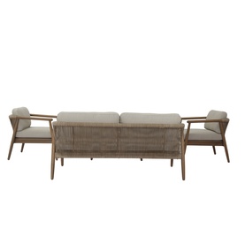 Lainey Garden Lounge Set Mystic Brown