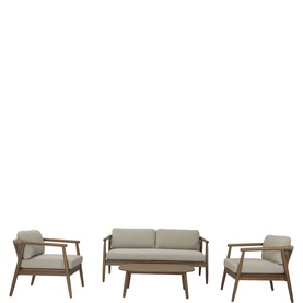 Lainey Garden Lounge Set Mystic Brown