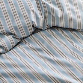 Calder Stripe Duvet Set Navy