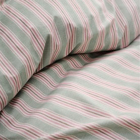 Calder Stripe Duvet Set Pink