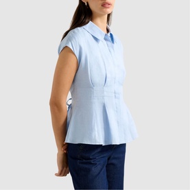 Carina Pleated Shirt