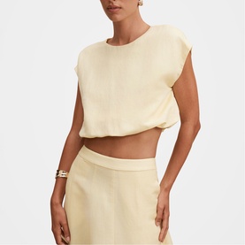 Georgina Bubble Hem Top