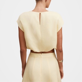 Georgina Bubble Hem Top
