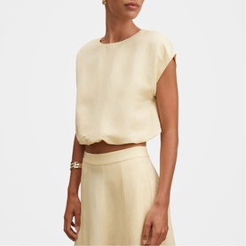 Georgina Bubble Hem Top