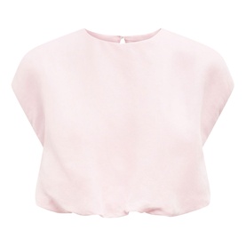 Georgina Petite Bubble Hem Top