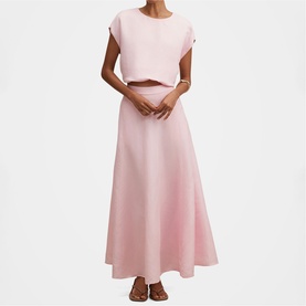 Georgina Petite Bubble Hem Top